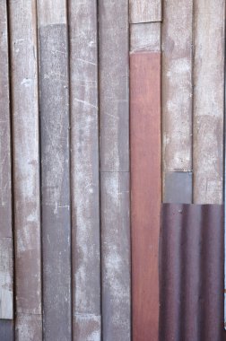 Tahta ve çinko doku