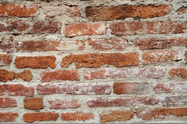 Rode bakstenen muur — Stockfoto