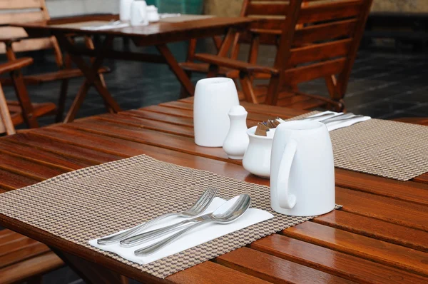 Set di utensili per la colazione — Foto Stock