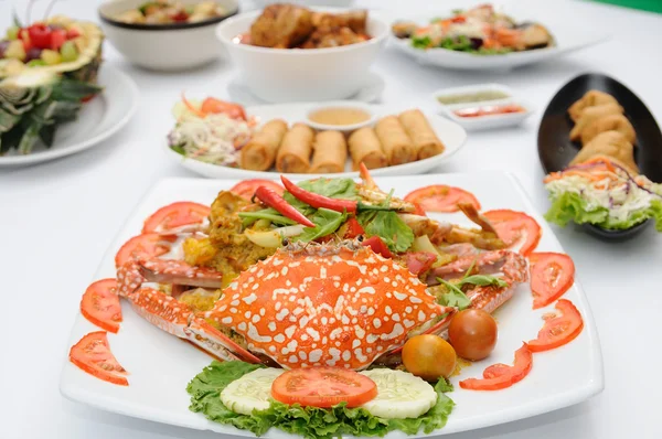 Thajské jídlo populární menu — Stock fotografie