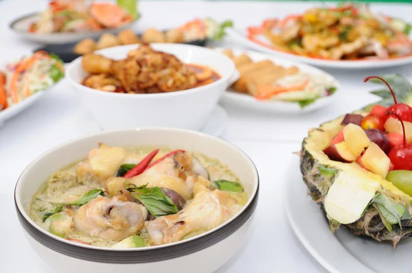 Thai food popular menu — Stock Photo, Image