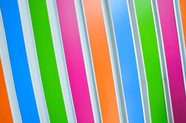 Colorful plastic lining background. — Stock Photo, Image