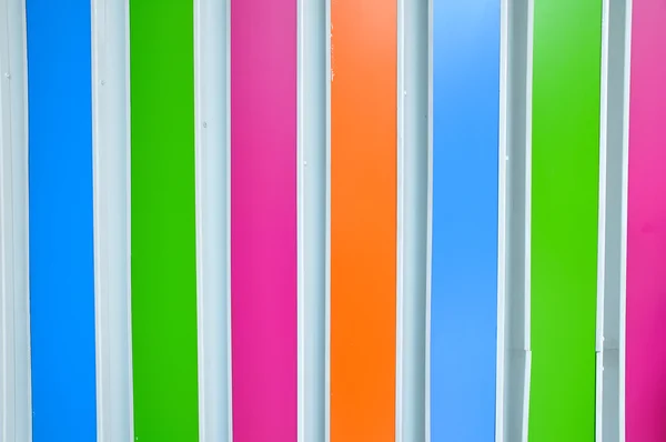 Colorful plastic lining background. — Stock Photo, Image