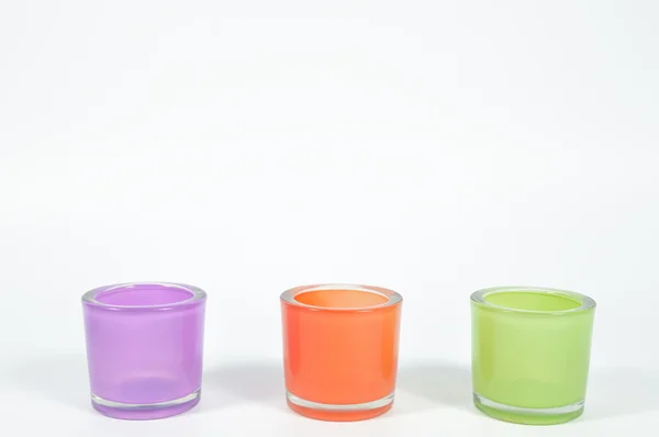 Color glasses for interior — Stock Photo, Image