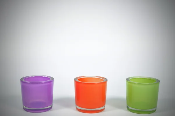 Color glasses for interior — Stock Photo, Image
