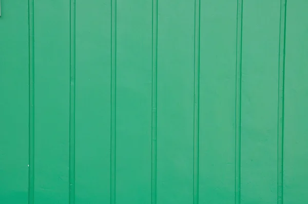 Green wooden fence — Stock Photo, Image