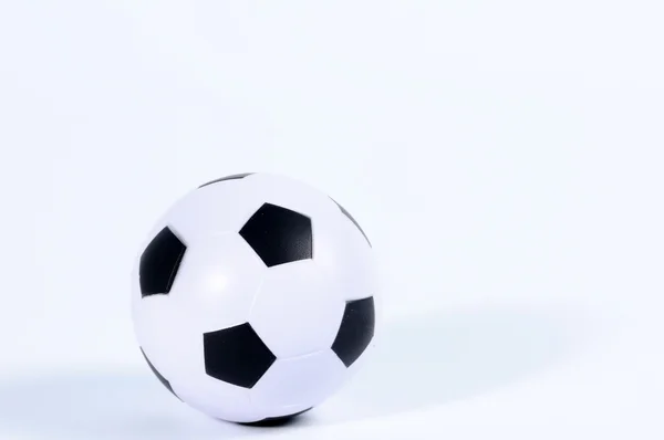 Soccer ball with classic pattern. — Stock Photo, Image