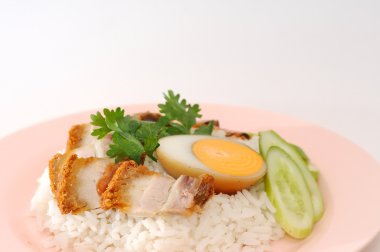 Gevrek domuz eti pilav