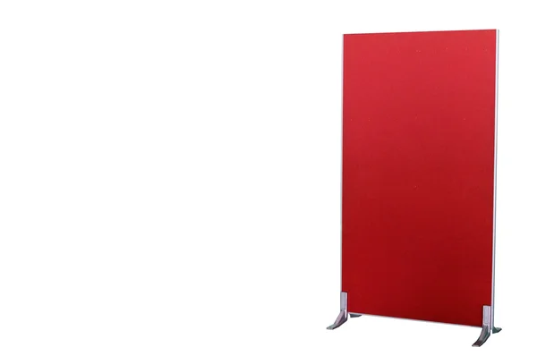 赤い仕切り板 — ストック写真