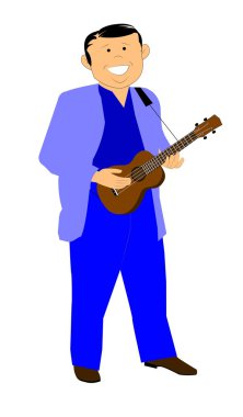 Ukulele oyuncu