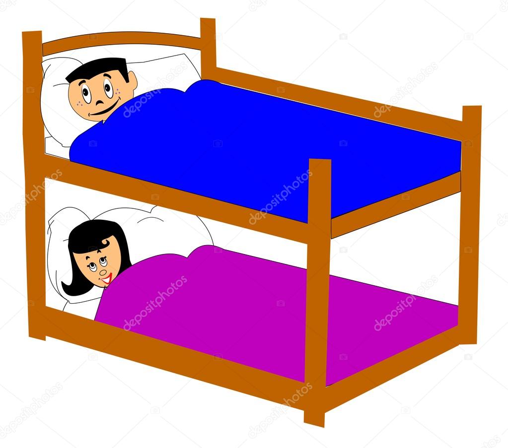 Kids In Bunk Beds Stock Photo Retroartist 68684783 Kids In Bunk Beds Stock Photo