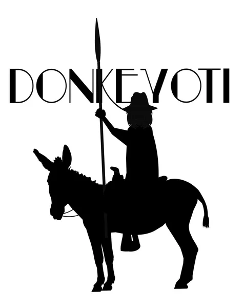 Donkeyoti — Stockfoto