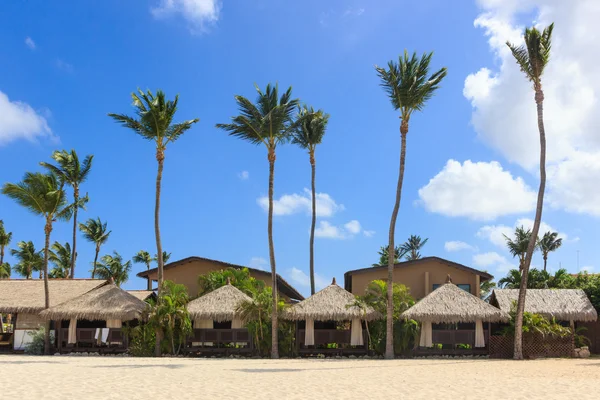 Bungalows, spa resort i Aruba — Stockfoto