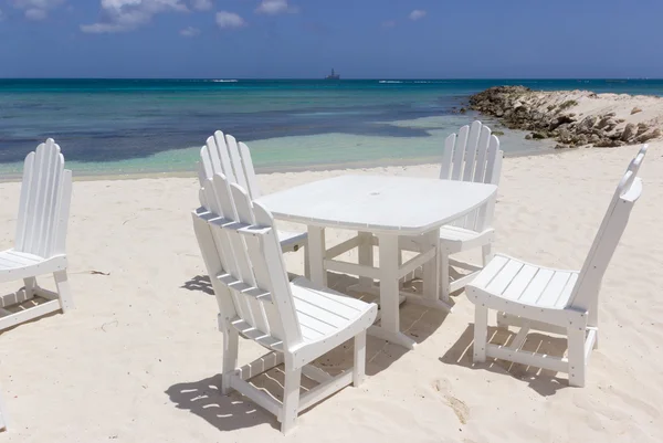 Restaurante en la playa — Foto de Stock