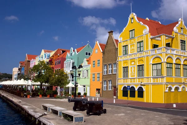 Downtown Willemstad Κουρασάο Abc Ολλανδία — Φωτογραφία Αρχείου