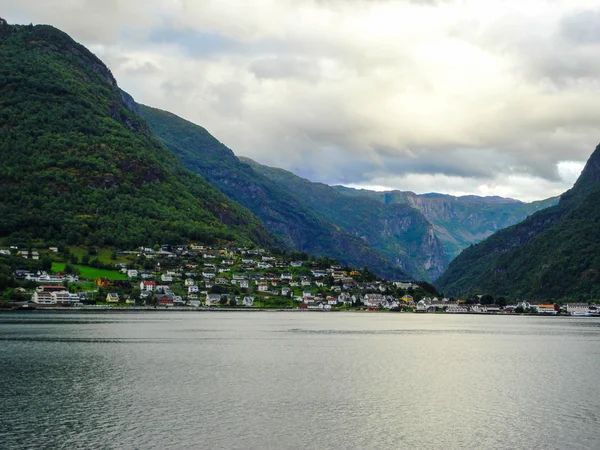 Geiranger fjord，挪威 — 图库照片