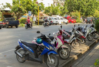 Motosiklet park yeri