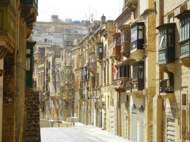 Sokaklar Valletta, malta