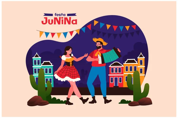 Festa Junina Düz Tarzlı Kutlama