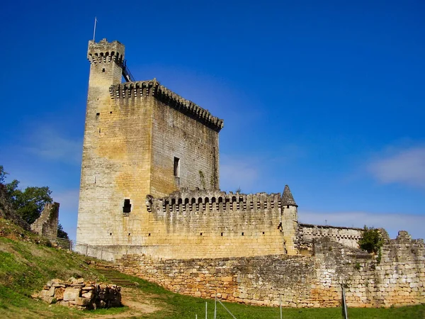 Chateau Commarque Dordoña Francia Construido Siglo Xii —  Fotos de Stock
