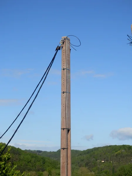 Pylon elektryczny — Zdjęcie stockowe