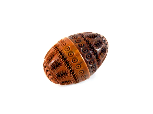 Antique Carved Coquilla Nut — Stockfoto