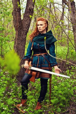 İskandinav cesur kadın