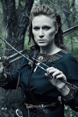 Cesur İskandinav kadın