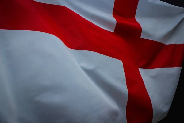 Nahaufnahme Der Nationalflagge Von England — Stockfoto