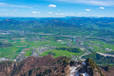 Avusturya 'daki Salzburgerland Panorama Manzarası