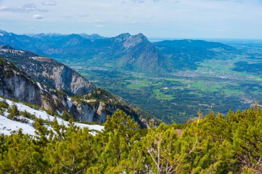 Avusturya 'daki Salzburgerland Panorama Manzarası