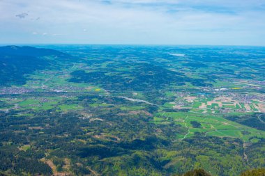 Avusturya 'daki Salzburgerland Panorama Manzarası