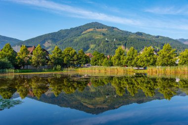Avusturya 'daki Ennstal Alpleri' nin gündoğumu görüntüsü