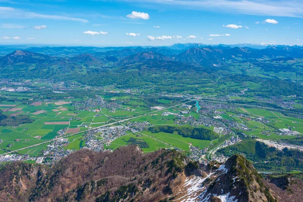 Avusturya 'daki Salzburgerland Panorama Manzarası