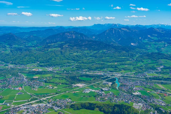 Avusturya 'daki Salzburgerland Panorama Manzarası