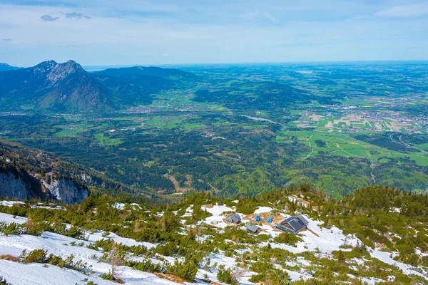 Avusturya 'daki Salzburgerland Panorama Manzarası