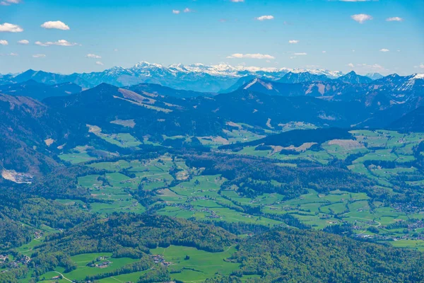 Avusturya 'daki Salzburgerland Panorama Manzarası