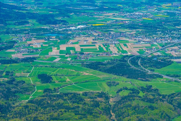 Avusturya 'daki Salzburgerland Panorama Manzarası