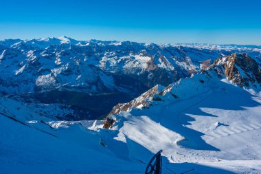 Kaprun, Avusturya yakınlarındaki Hohe Tauern Ulusal Parkı 'ndaki Buzul.