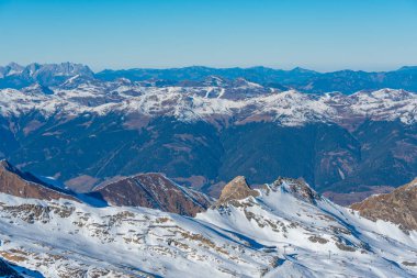 Kaprun, Avusturya yakınlarındaki Hohe Tauern Ulusal Parkı 'ndaki Buzul.