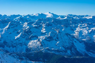 Kaprun, Avusturya yakınlarındaki Hohe Tauern Ulusal Parkı 'ndaki Buzul.