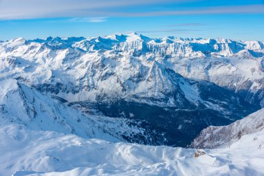 Kaprun, Avusturya yakınlarındaki Hohe Tauern Ulusal Parkı 'ndaki Buzul.