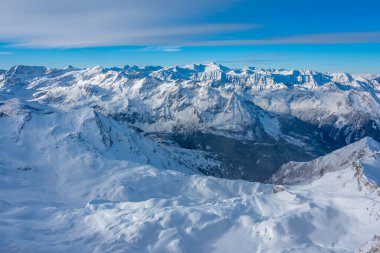 Kaprun, Avusturya yakınlarındaki Hohe Tauern Ulusal Parkı 'ndaki Buzul.