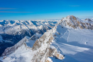 Kaprun, Avusturya yakınlarındaki Hohe Tauern Ulusal Parkı 'ndaki Buzul.