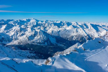 Kaprun, Avusturya yakınlarındaki Hohe Tauern Ulusal Parkı 'ndaki Buzul.