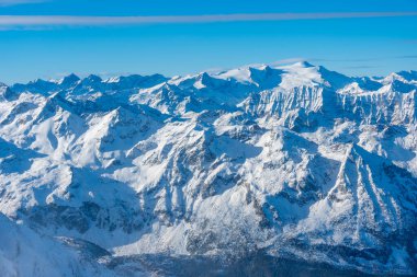 Kaprun, Avusturya yakınlarındaki Hohe Tauern Ulusal Parkı 'ndaki Buzul.