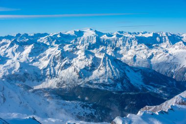 Kaprun, Avusturya yakınlarındaki Hohe Tauern Ulusal Parkı 'ndaki Buzul.