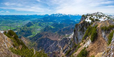 Avusturya 'daki Salzburgerland Panorama Manzarası