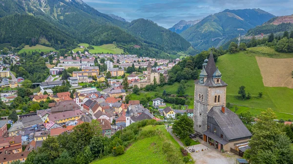 Avusturya 'daki Eisenerz' de gözcü kulesi.