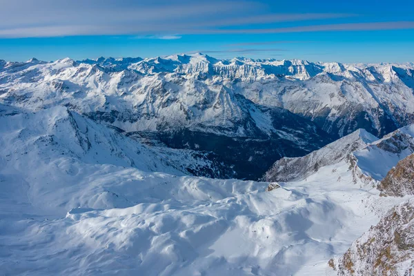 Kaprun, Avusturya yakınlarındaki Hohe Tauern Ulusal Parkı 'ndaki Buzul.